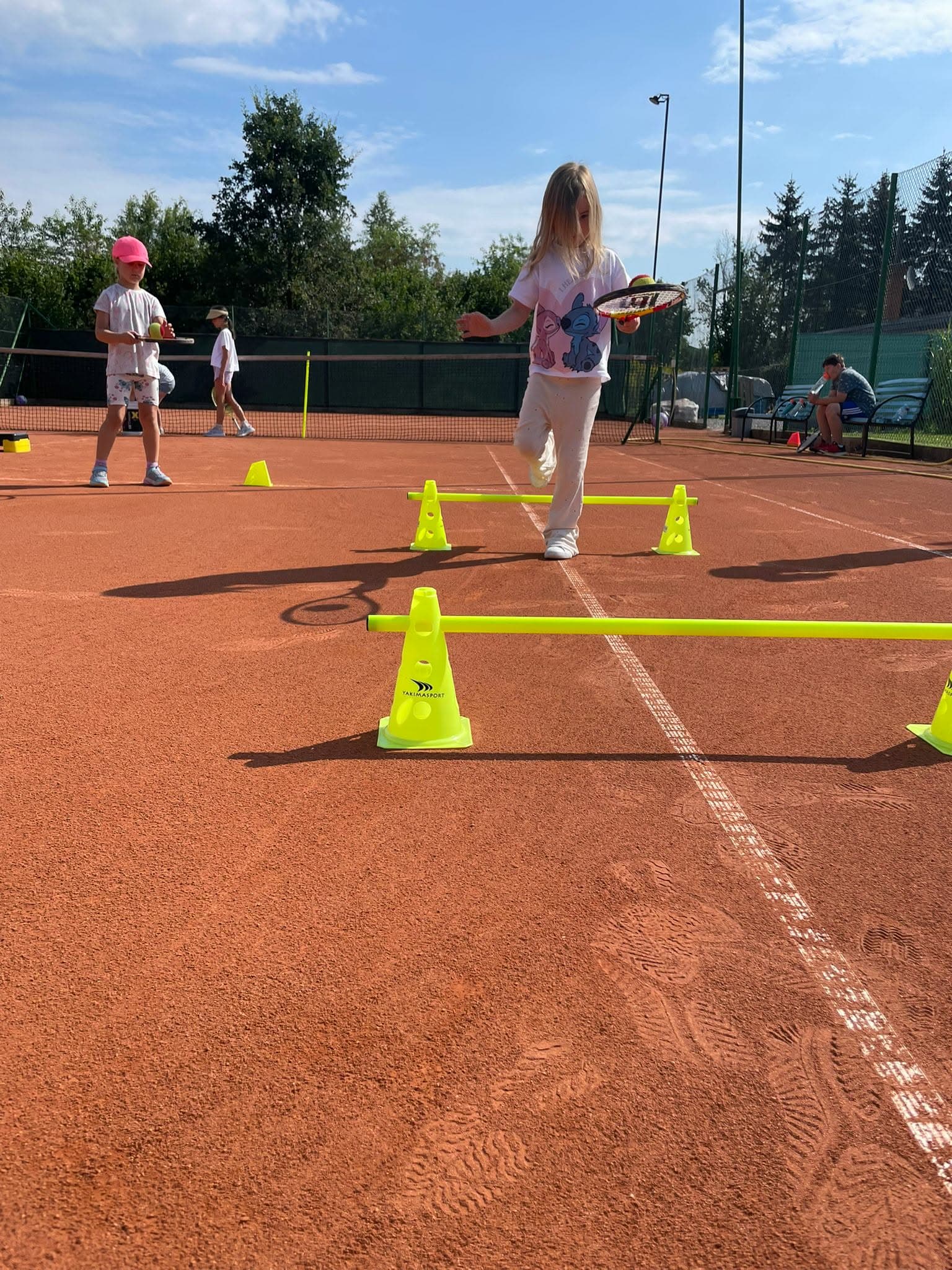 Professional tennis match